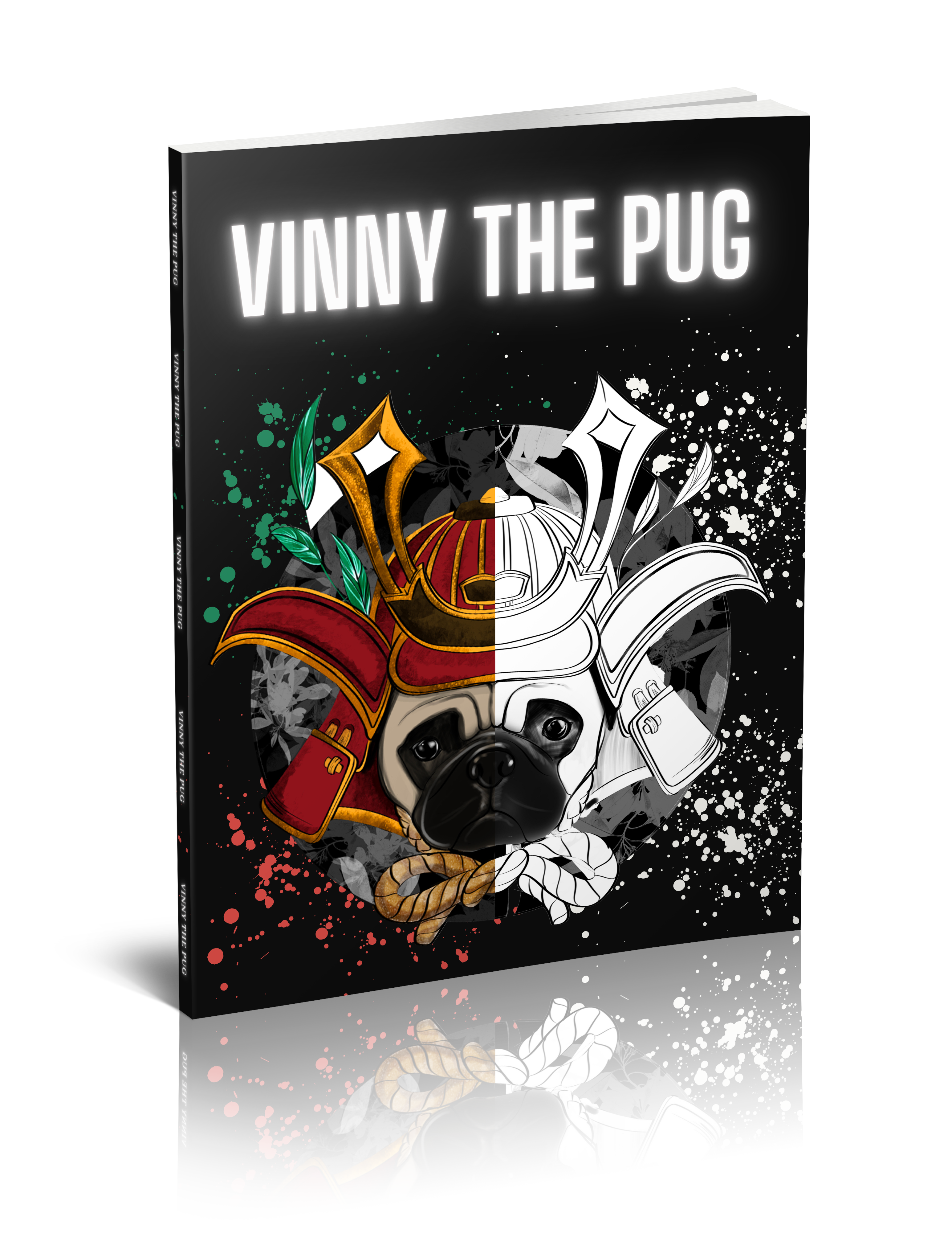 Vinny The Pug's First Book is Out Now