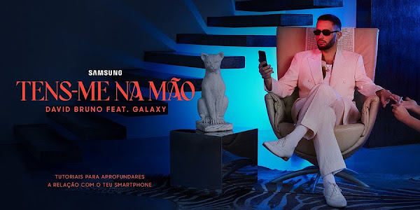 Funcionalidades Samsung Galaxy dão origem a álbum de música “Tens-me na Mão”