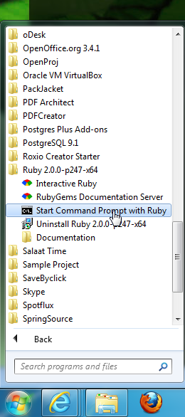 appfog - run af command line tool