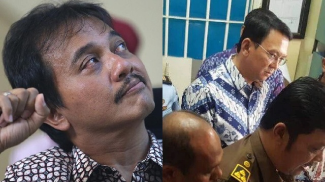 Ahok Klaim Pelaku Kecurangan Pilkada Stroke dan Mati, Roy Suryo: Dipenjara tapi Tak Ada Satupun Fotonya