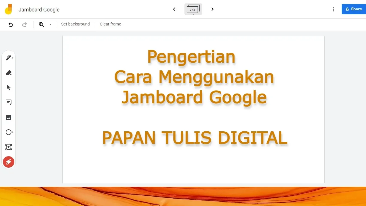 Jamboard Google Tips Tutorial Cara Menggunakan