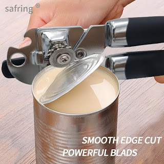 Safring Can Opener opening a can