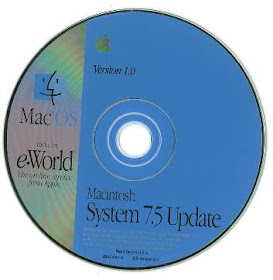 Apple System 7.5 Update, with eWorld.