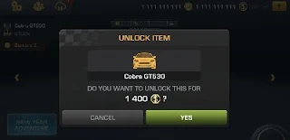with unlimited coins buying a car