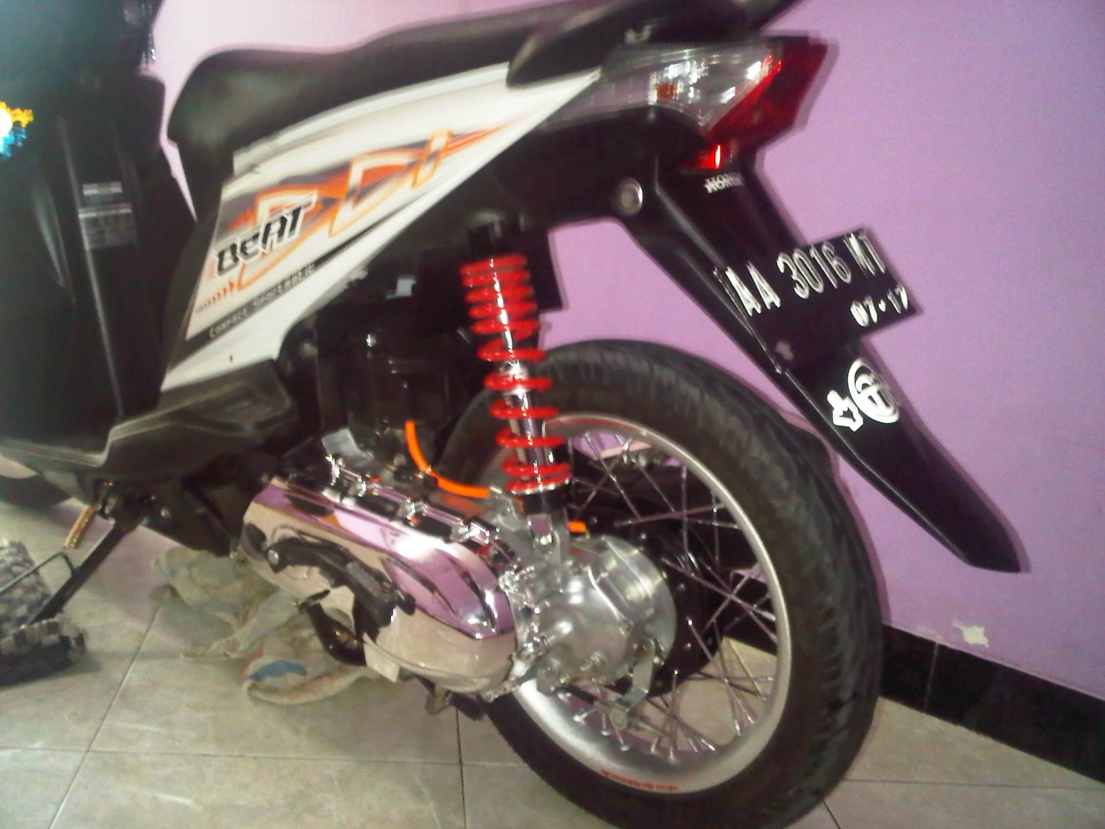 Modifikasi Motor Beat Fi Ring 14 Otosarjana