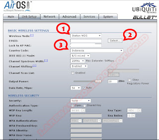 Cara Seting Bullet-2 Sebagai Station WDS