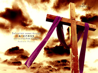 Salvation comes through a cross and a crucified Jesus Christ Wallpaper Andrew Murray 