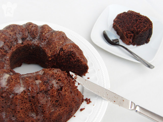 Bundt (bizcocho) de chocolate y Baileys