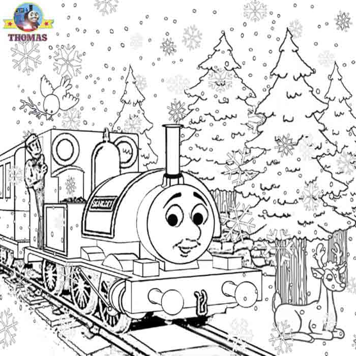 Free online boys art printable Thomas coloring pages for kids print  title=