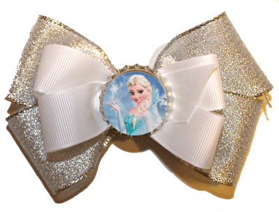  Frozen Elsa Bow