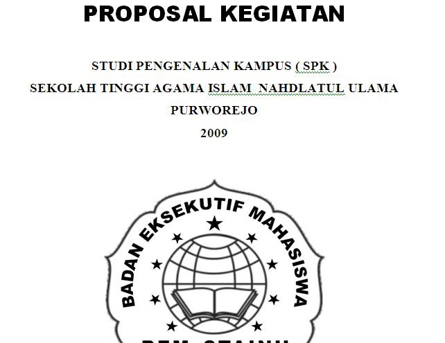 Contoh Proposal Kegiatan Ospek  contoh surat dan 