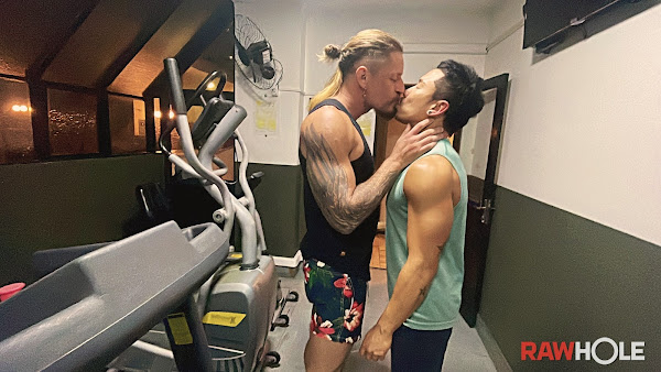 RawHole Gaycation Brazil - Plowing a Gym Bud