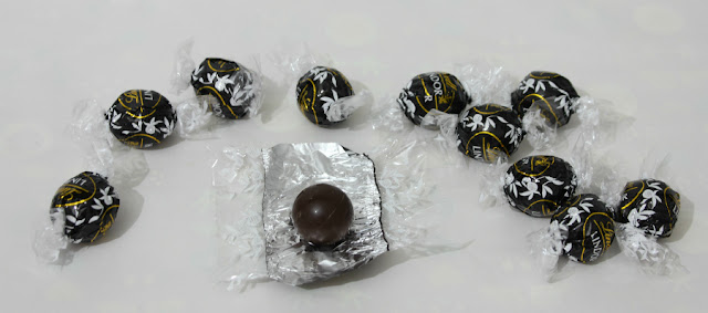 bombones lindor chocolate negro