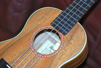 Noah Monkeypod Tenor sound hole