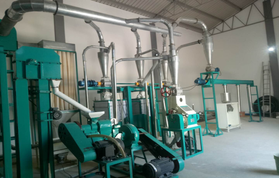 10T/24H maize milling machine in Tanzania