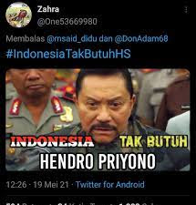 HEBOH.. Netizen: Indonesia Tak Butuh Hendropriyono