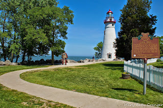 Marblehead Lighthouse on Lake Erie in Ohio photo by mbgphoto