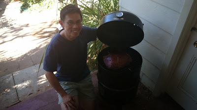 Anthony and his Smoker
