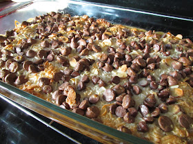 Gluten Free Five Layer Bars with Almonds