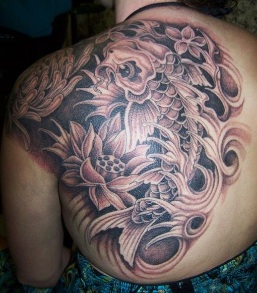 Koi Fish Tattoos Pictures