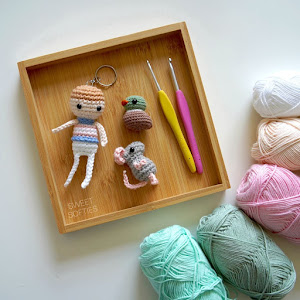 50+ Free Crochet Keychain Pattern Roundup - Sweet Softies