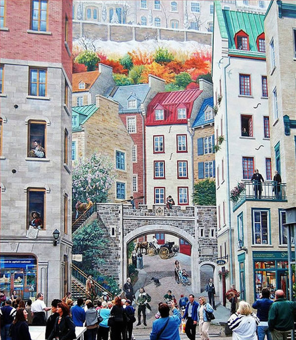 Wall Painting, Quebec