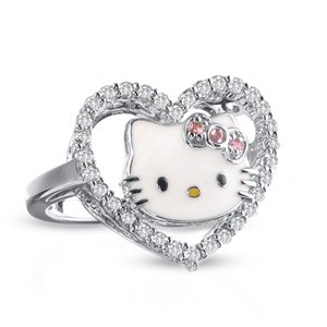 The Addict : Hello Kitty Wedding Rings So Cutie Ideas