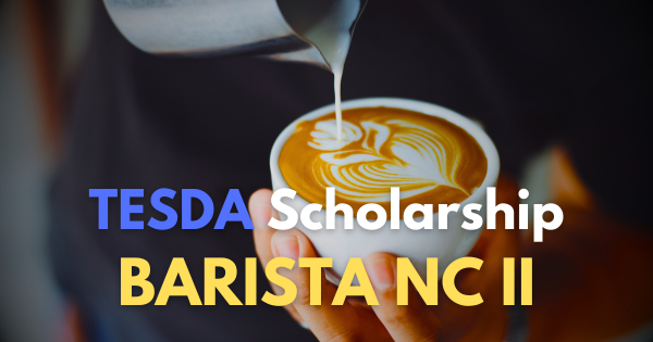 Barista NC II | PCATSDI TESDA Scholarship