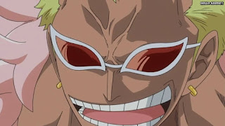 ワンピースアニメ ドレスローザ編 653話 ドフラミンゴ ドフィ DonQuixote Doflamingo | ONE PIECE Episode 653