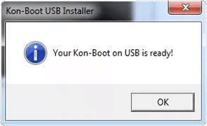 شرح البرنامج kon boot