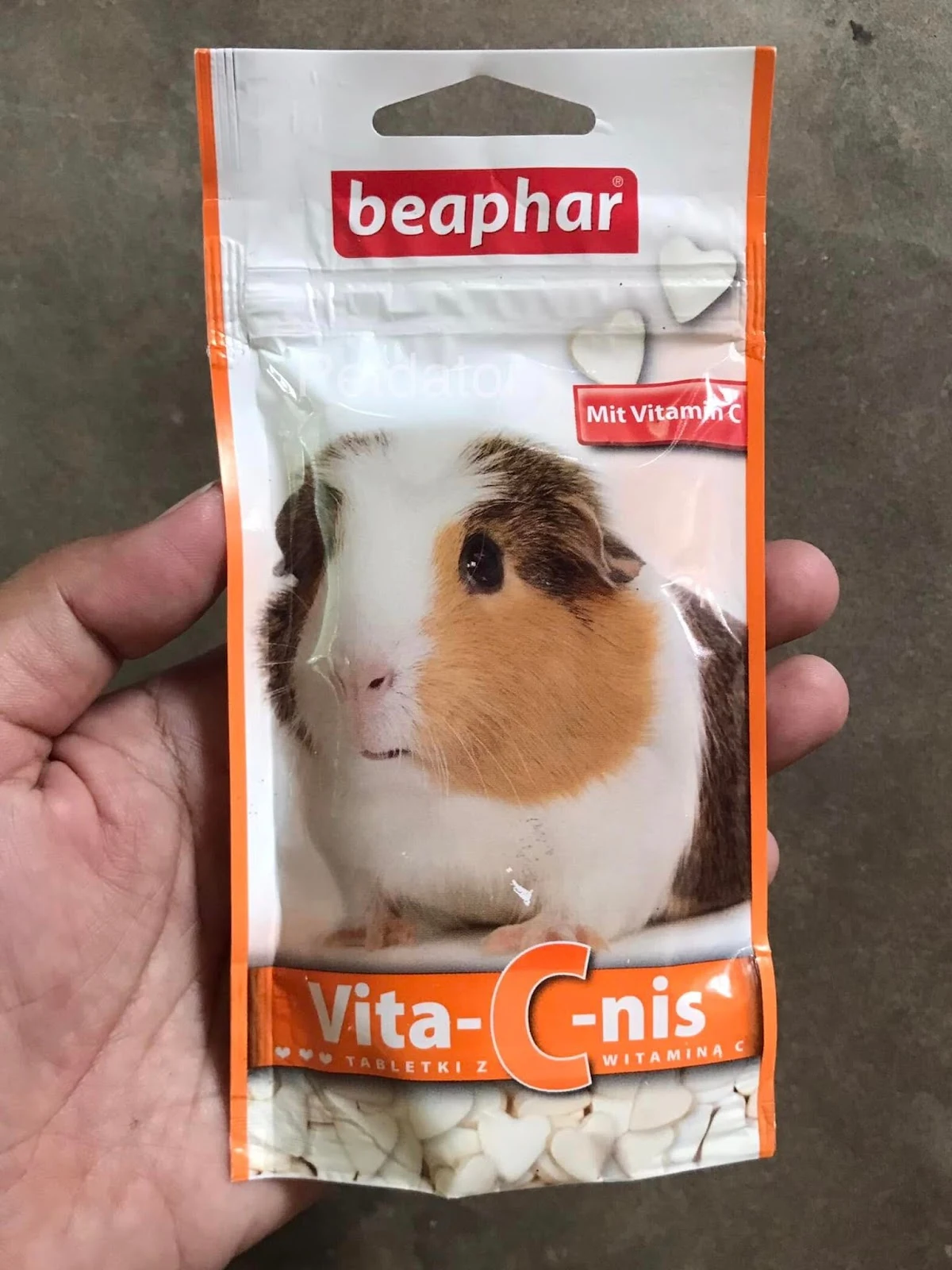 beaphar Vita-C-nis บีฟาร์ วิตามินซี หนูแกสบี้