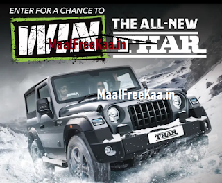 Get Monster Energy And Win Free Thar JEEP