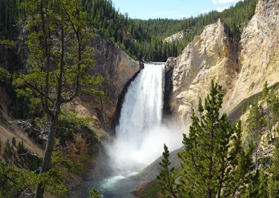 Yellowstone, Canyon Village, North Rim Road, Lookout Point.