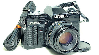 Minolta X-300 (Black) Body #926, Minolta MD 50mm 1:1.7 #634