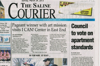 I Can! Art & Resource Center and Miss International 2012 – In the NEWS!