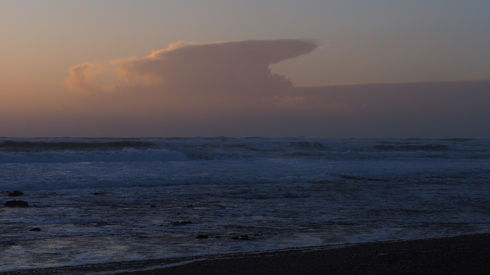 Mer Nature Contrastes Penhors Finistère Sud 31 Décembre