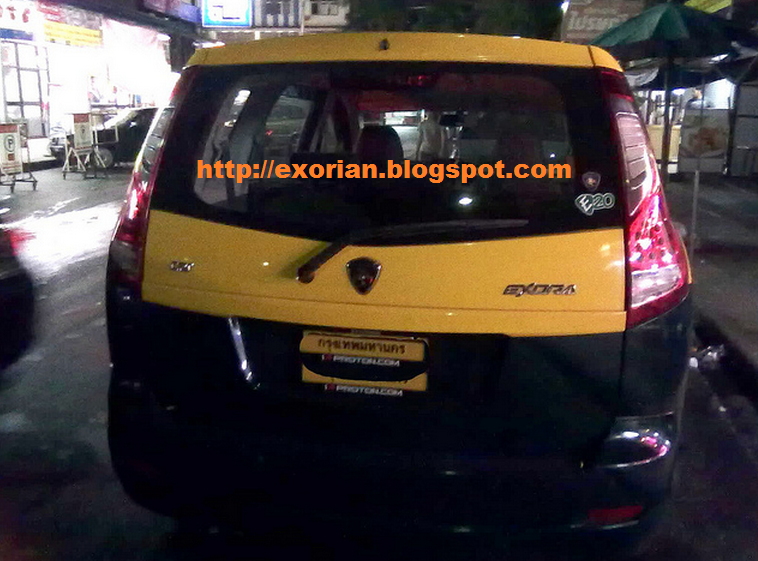 Exorian: Proton Exora dijadikan teksi di Thailand
