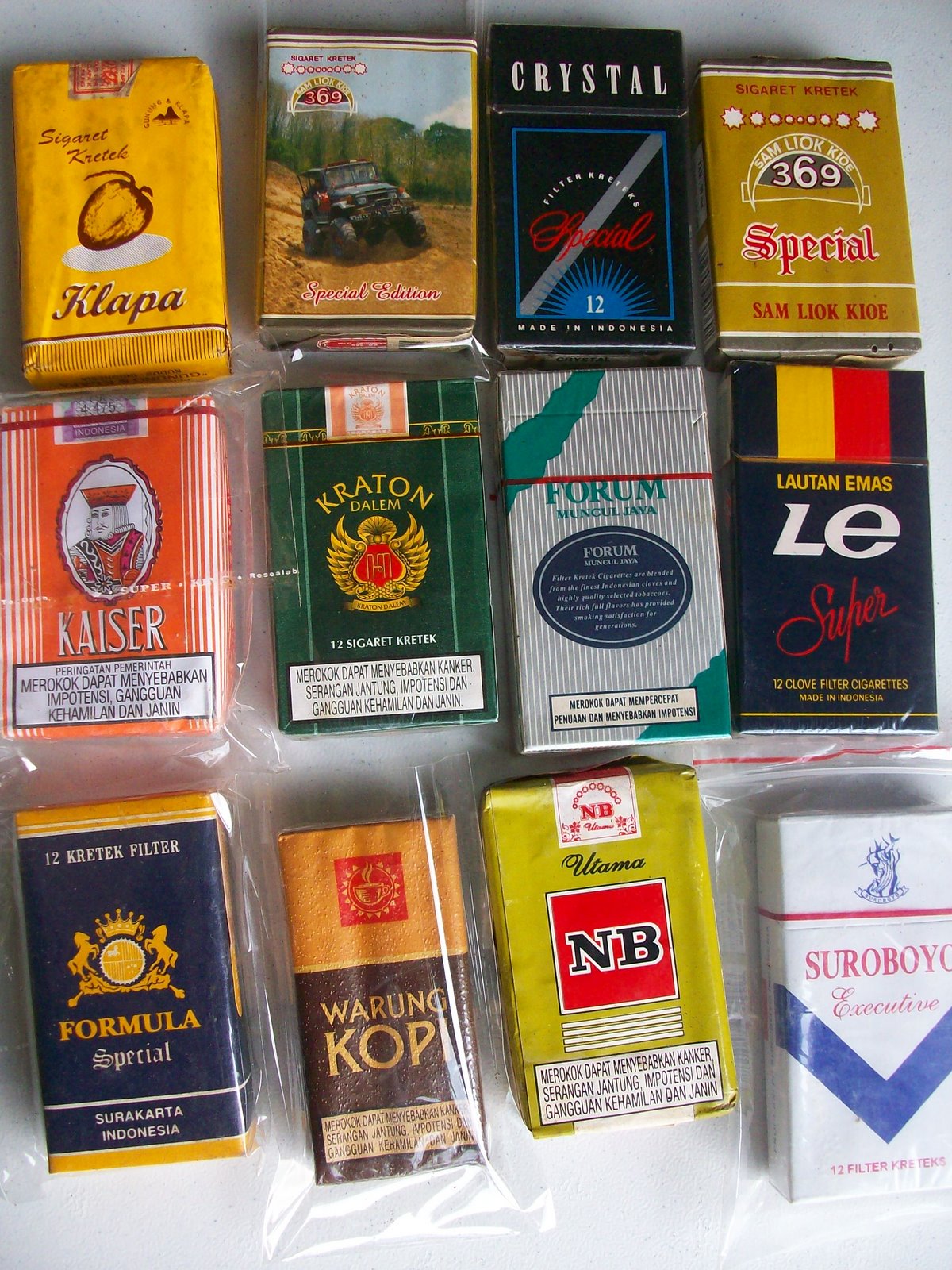 serba vintage rokok kampoeng jaman  dulu 