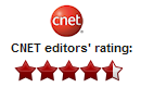 4.5 Star CNet review for Doxillion document converter software