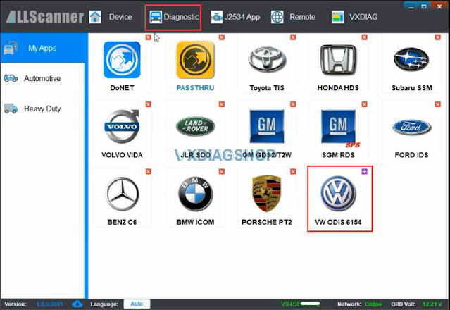 VXDIAG Update VW 6154 Driver for ODIS 11 2