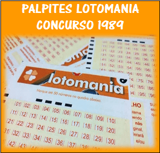 Lotomania palpites concurso 1989 grupos e jogos desdobrados