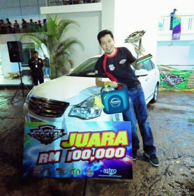 Jep Sepah Juara Super Spontan, Menang RM100,00 Dan Nissan Sylphy