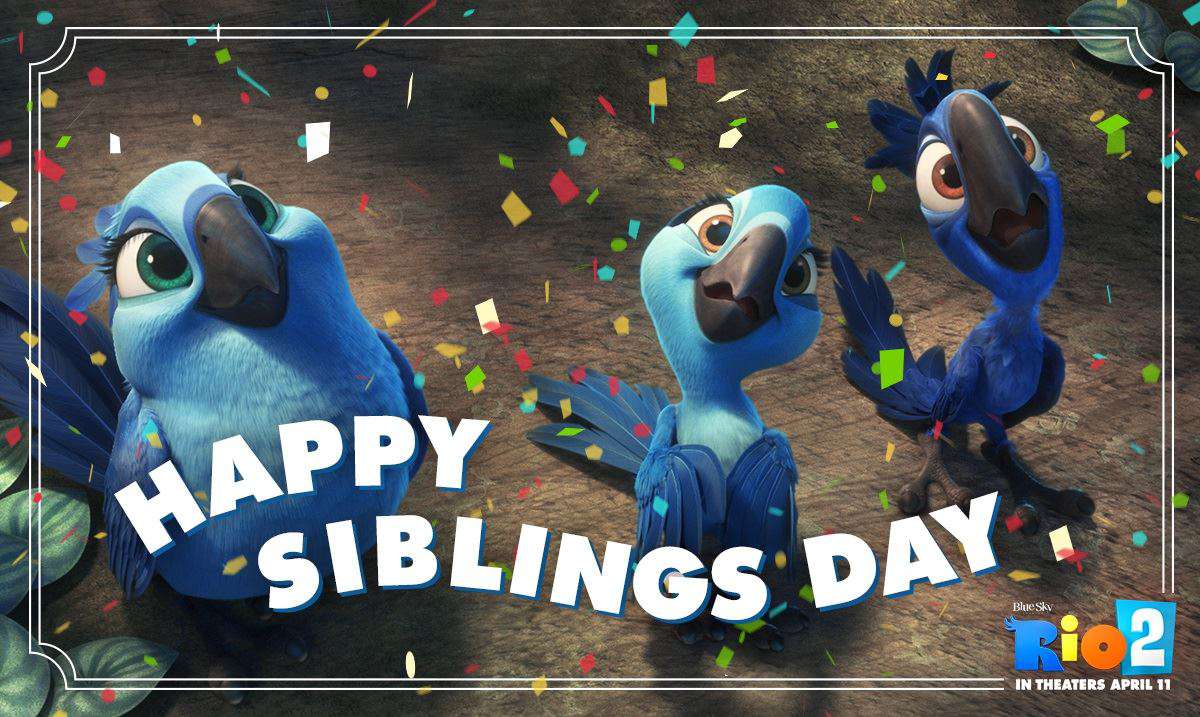 National Siblings Day Wishes Images download