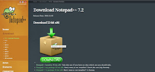 Download and Install notepad++