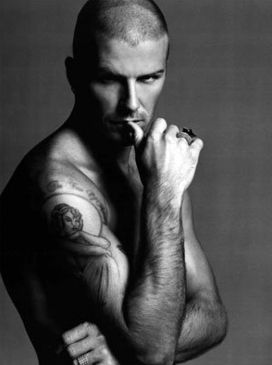 David Beckham Arm Tattoo Design