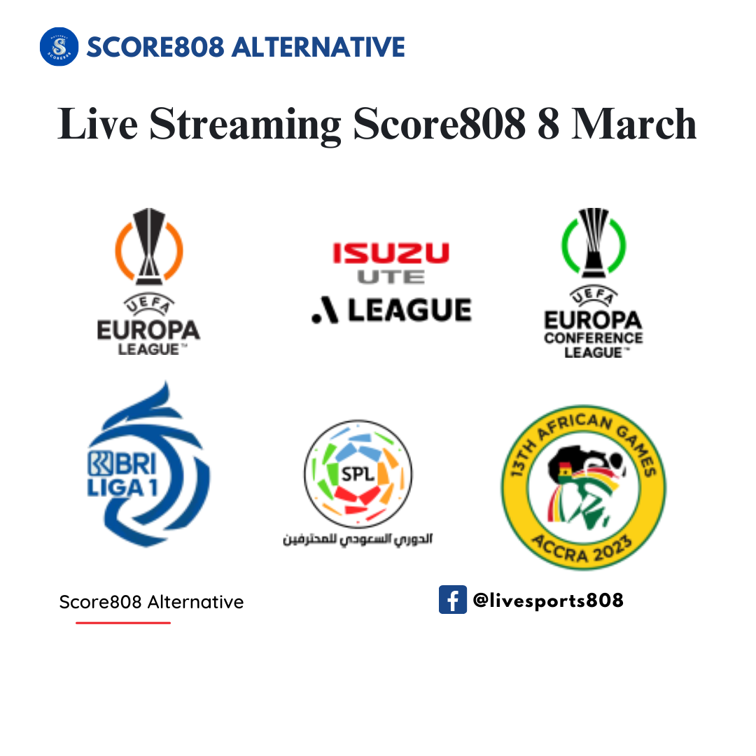 Score808 Live Streaming Schedule 