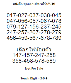 Thailand Lottery Final Tip For 16-09-2018