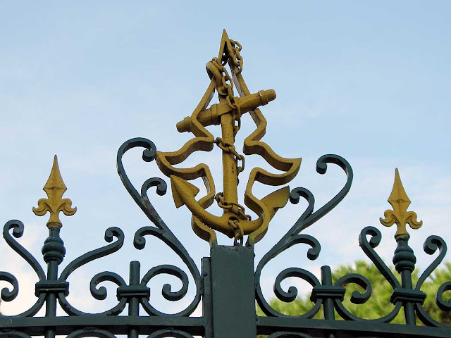 The gate of the Accademia Navale