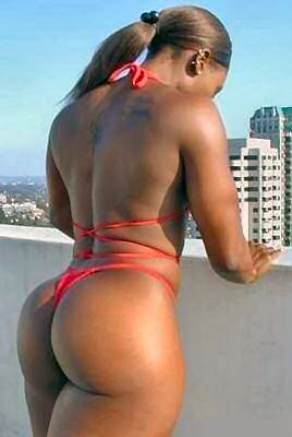 Serena Williams in thong