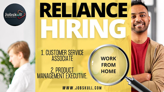 Reliance Work from Home Jobs